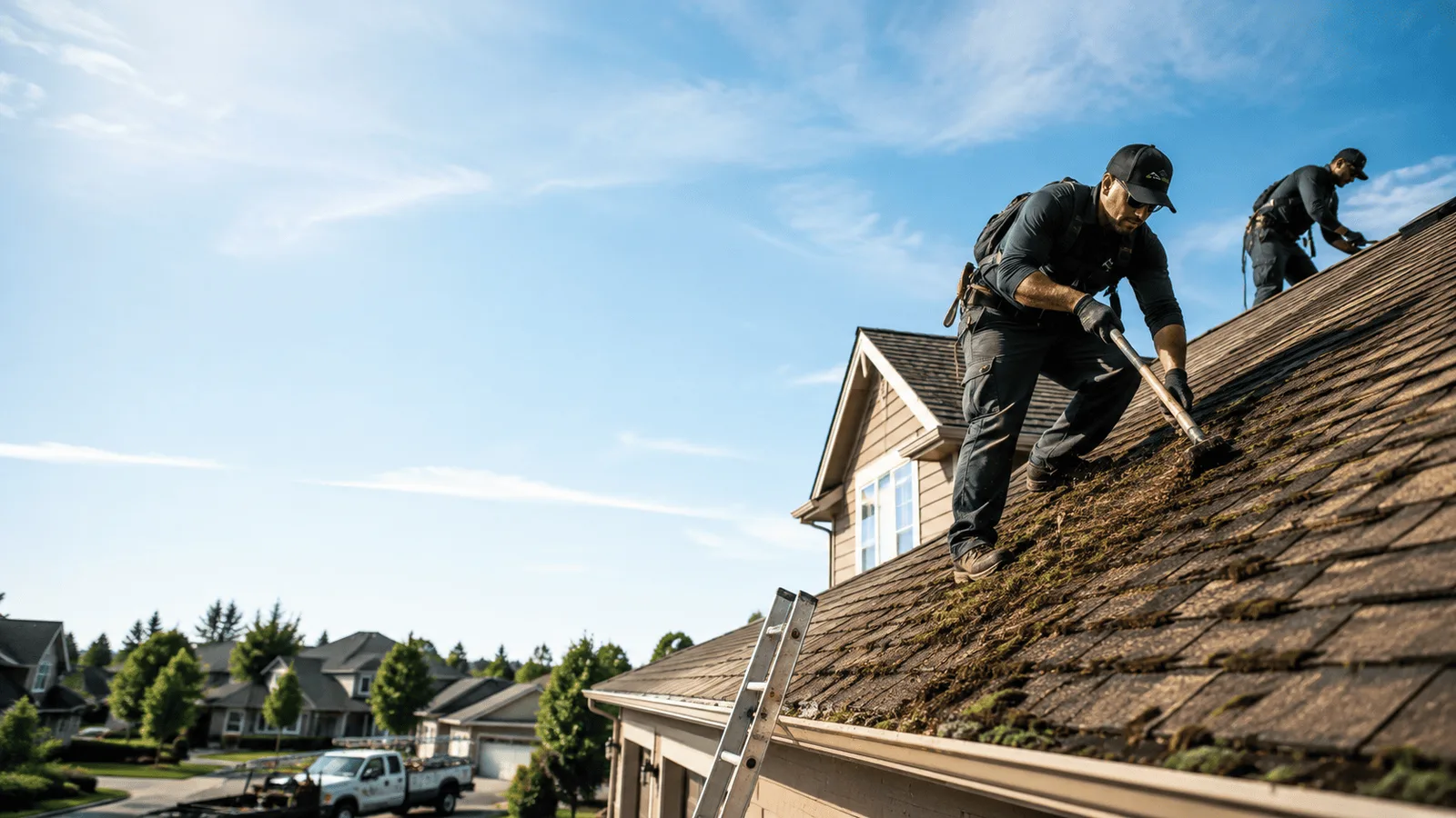 Roof Moss Removal in Argyle, MI near me